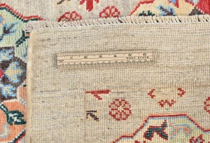Beige Floral Modern 4X6 Kazak Oushak Pakistan Rug