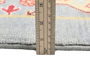 Geometric Modern 4X6 Kazak Oushak Pakistan Rug