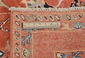Orange Floral Modern 4X6 Kazak Osuhak Pakistan Rug
