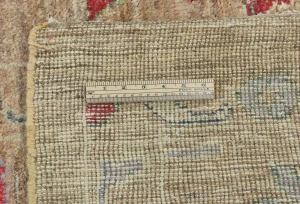 Brown Floral Transitional  10'7X13'5 Oushak Pakistan Rug