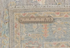 Muted Colors Floral 3X10 Oushak Oriental Runner Rug