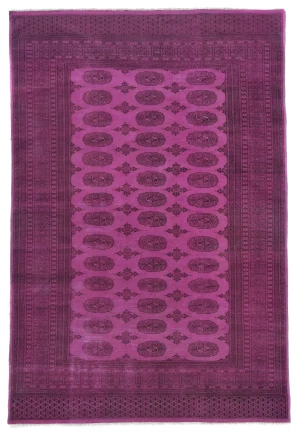 Semi Antique Muted Tribal 5X8 Vintage Oriental Rug