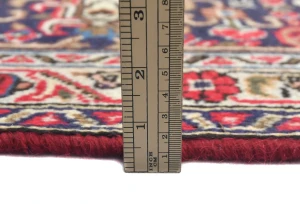 Vintage Red Floral Traditional 8X11 Tabriz Persian Rug