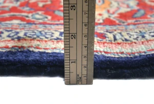 Vintage Purple-navy Floral Traditional 7X11 Mahal Persian Rug