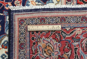 Vintage Purple-navy Floral Traditional 7X11 Mahal Persian Rug