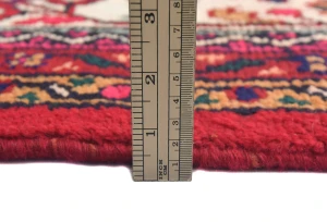 Vintage Red Tribal 7X10 Hamedan Persian Rug