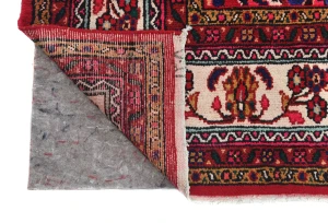 Vintage Red Tribal 7X10 Hamedan Persian Rug