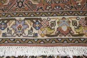 Vintage Clay Tribal 2X2'4 Bidjar Persian Rug