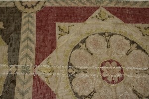 Multicolored 11X31 Aubusson Chinese Rug