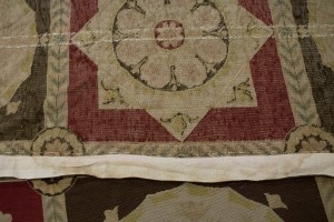 Multicolored 11X31 Aubusson Chinese Rug