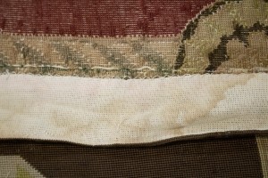 Multicolored 11X31 Aubusson Chinese Rug