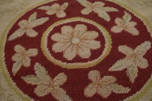 Multicolored 11X31 Aubusson Chinese Rug