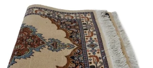 Vintage Cream 2X3 Mood Tabriz Persian Rug