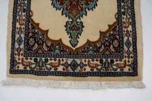 Vintage Cream 2X3 Mood Tabriz Persian Rug