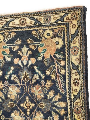 Vintage Muted Floral Tribal 2'4X3'8 Hamedan Persian Rug