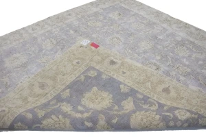Antique Muted Distressed 10X10 Tabriz Persian Rug