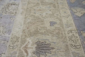 Antique Muted Distressed 10X10 Tabriz Persian Rug