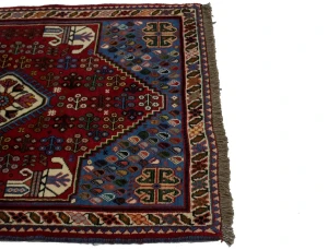 Red Tribal 3X5 Shiraz Persian Rug