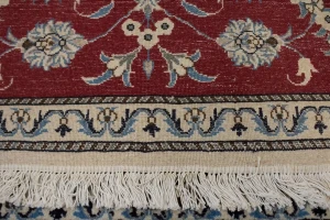 Red Traditional 3X5 Nain Persian Rug