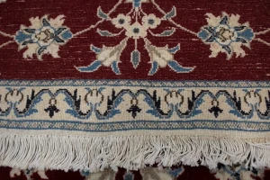 Red Traditional 3X5 Nain Kashmar Persian Rug