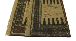Multicolored Tribal 3X6 Sumak Herati Persian Rug