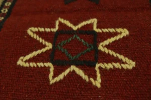Khaki Tribal 3X6 Sumak Herati Persian Rug