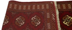 Red Tribal 2X10 Turkoman Persian Runner Rug