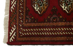 Red Tribal 3X10 Turkoman Persian Runner Rug