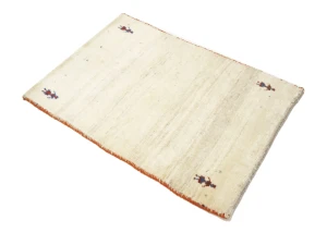 Vintage Cream Tribal 2'9 x 3'11Gabbeh Oriental Rug