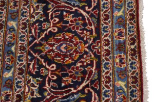 Vintage Red Traditional 10X14 Kashan Persian Rug