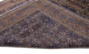 Vintage Blue Classic 10X13 Kashmar Persian Rug