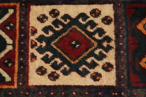 Vintage Rusty Red Floral Garden 5X10 Bakhtiari Persian Rug
