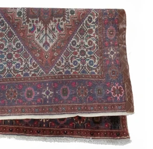 Vintage Floral Geometric 3X5 Bidjar Persian Rug