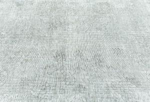 Antique Muted Tan Floral 9'5X12'5 Distressed Vintage Oriental Rug