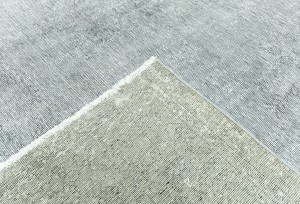 Antique Muted Tan Floral 9'5X12'5 Distressed Vintage Oriental Rug