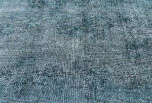 Antique Muted Floral 10X13 Distressed Vintage Oriental Rug