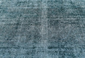 Antique Muted Floral 10X13 Distressed Vintage Oriental Rug