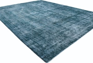 Antique Muted Floral 10X13 Distressed Vintage Oriental Rug