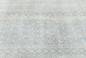 Antique Muted Floral 10X12 Distressed Vintage Oriental Rug