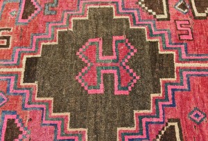 Antique Muted Tribal 5X9 Distressed Vintage Oriental Runner Rug