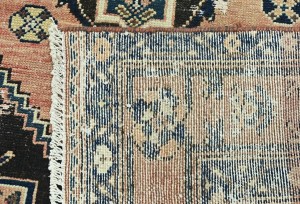 Antique Muted Tribal 5X8 Distressed Vintage Oriental Rug