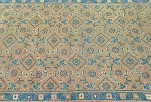 Antique Muted Tribal 3X10 Distressed Vintage Oriental Runner Rug