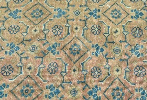 Antique Muted Tribal 3X10 Distressed Vintage Oriental Runner Rug
