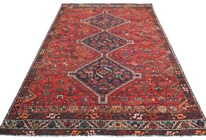 Antique Muted Tribal 6X10 Distressed Vintage Oriental Rug
