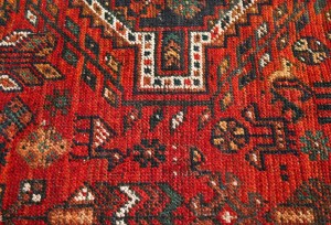 Antique Muted Tribal 6X10 Distressed Vintage Oriental Rug