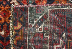 Antique Muted Tribal 6X10 Distressed Vintage Oriental Rug