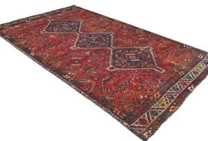 Antique Muted Tribal 6X10 Distressed Vintage Oriental Rug