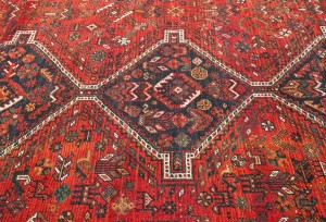 Antique Muted Tribal 6X10 Distressed Vintage Oriental Rug