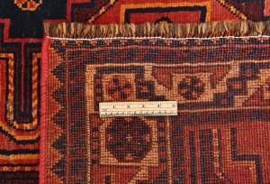 Vintage Tribal Red 4X8 Shiraz Persian Rug