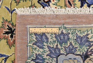 Vintage Floral Traditional 9'9X13'5 Kashan Persian Rug